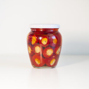 Peperoncino ripieno con tonno e capperi